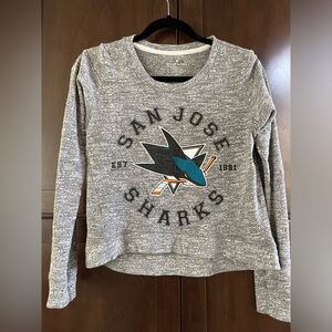 San Jose Sharks - women’s long sleeve shirt- size medium